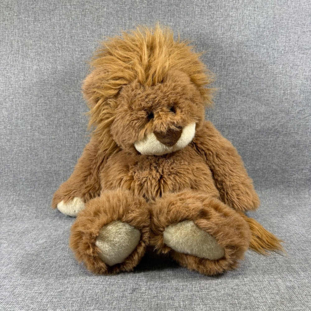 VTG Commonwealth Lion Floppy Plush Toy Brown 30" 1994 Weighted Shaggy Safari Toy